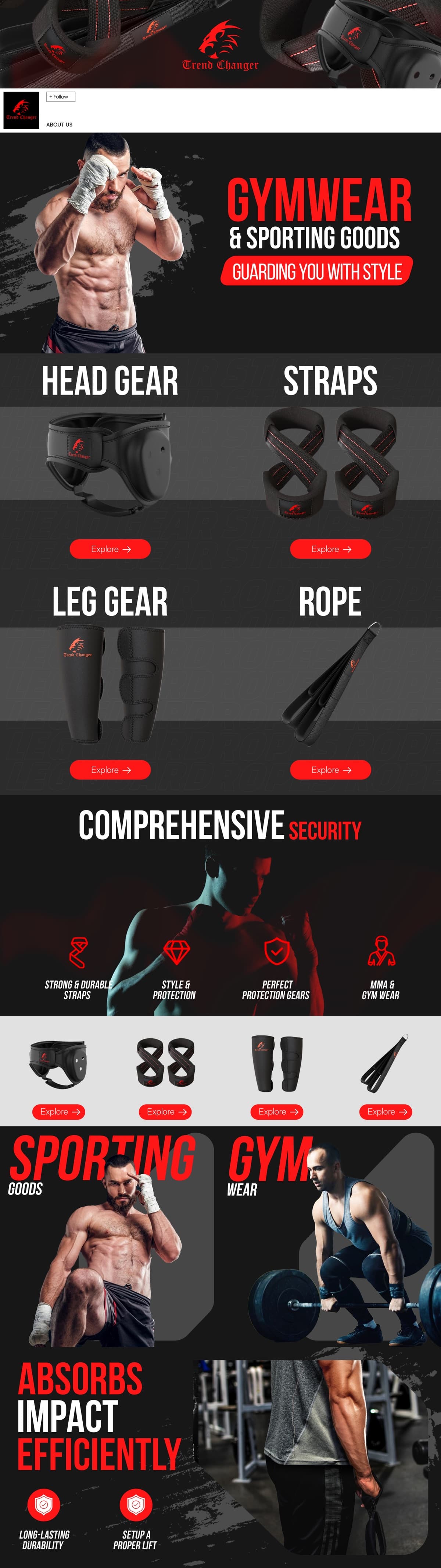 Amazon Storefront Design example 2 by Anup Acharya